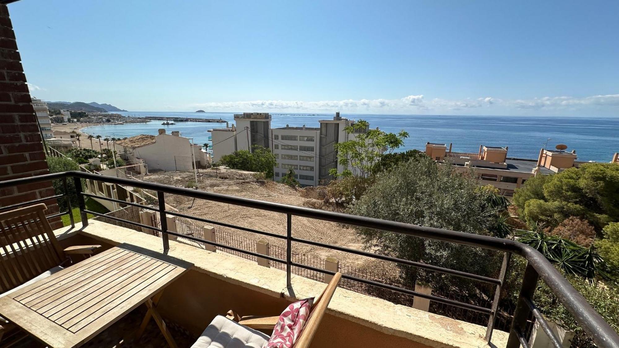 Pv20B, Amplio Apartamento Centrico, 50 Mt De La Playa Y Vistas Al Mar Appartement Villajoyosa Buitenkant foto