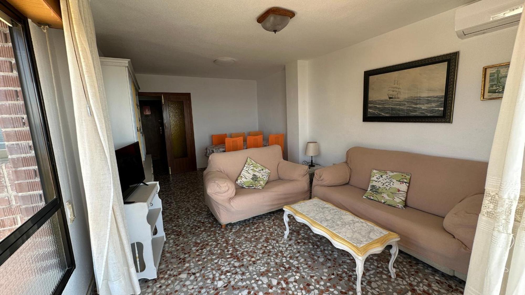 Pv20B, Amplio Apartamento Centrico, 50 Mt De La Playa Y Vistas Al Mar Appartement Villajoyosa Buitenkant foto